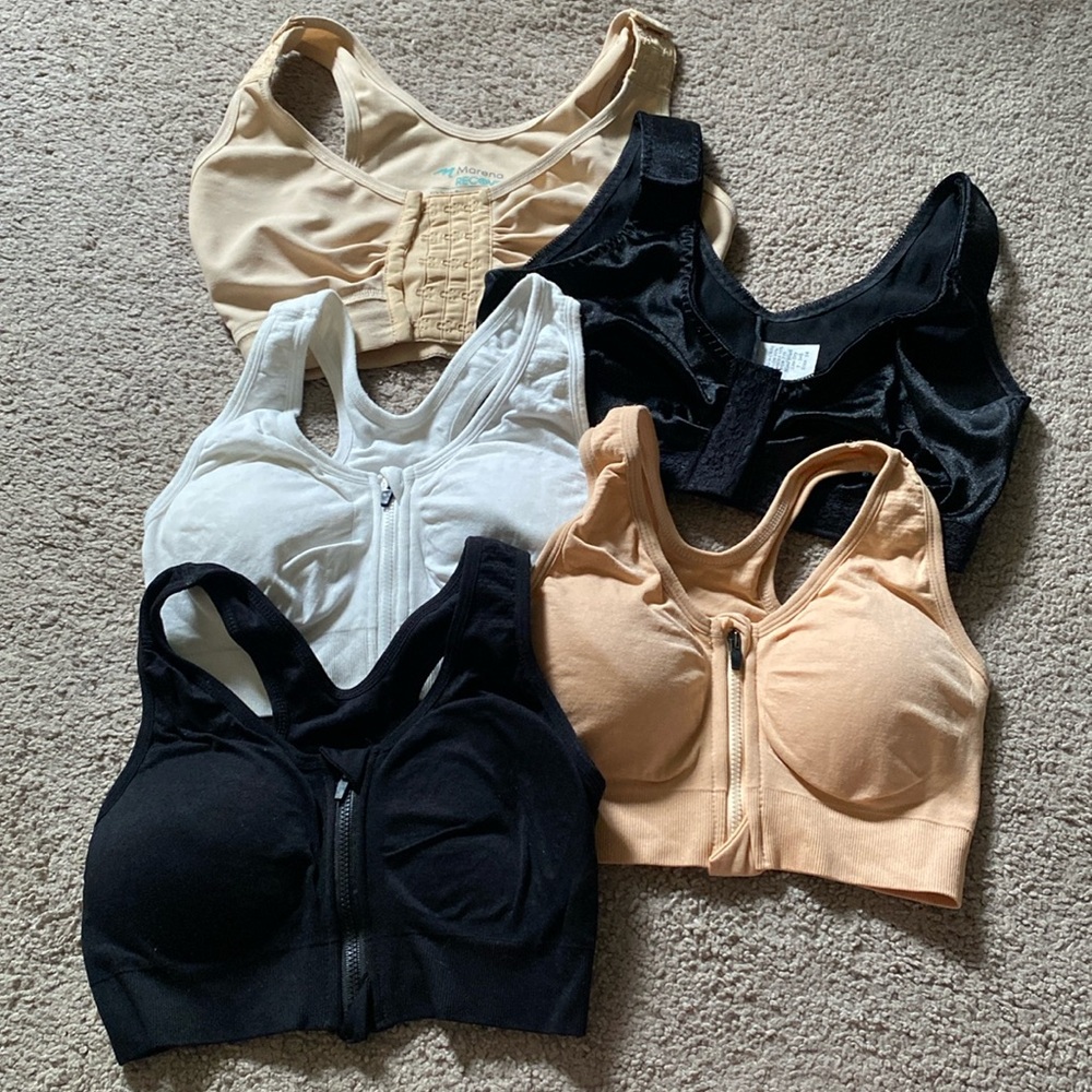 Mastectomy breast surgery recovery front closure bras